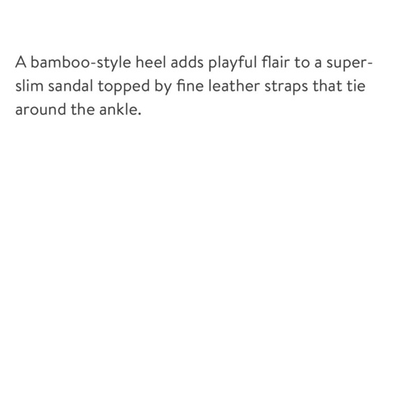 Cult Gaia Solei  ankle tie pump. NWOT - Picture 8 of 9